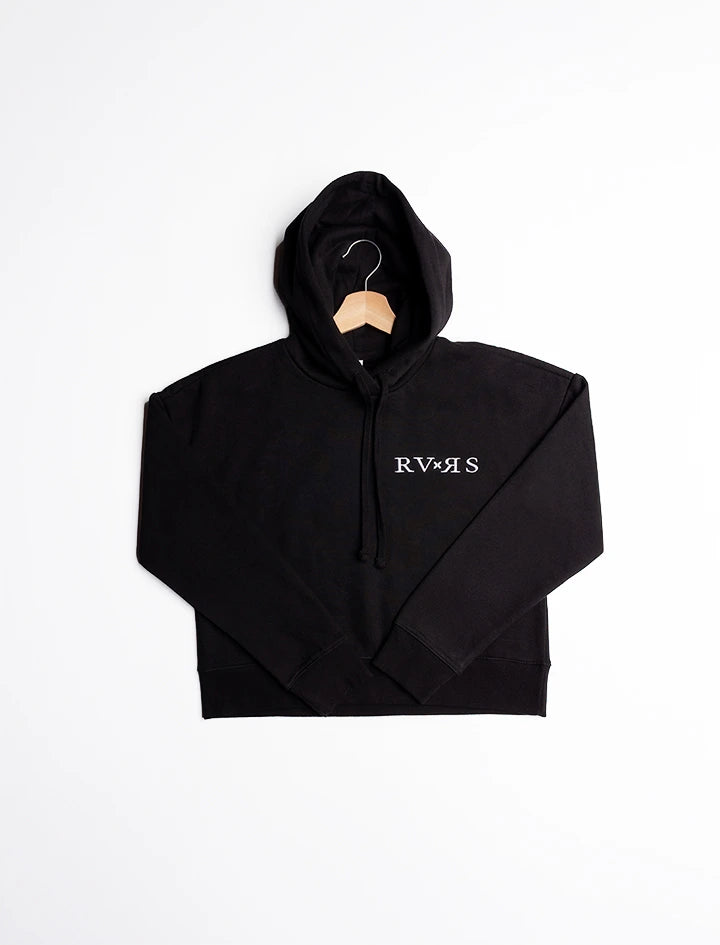 RVRS Women’s Cropped Pullover Hoodie